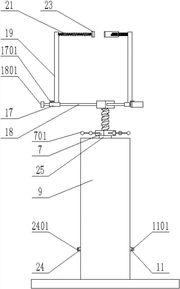 空气过滤器的组件加工装置的制作方法