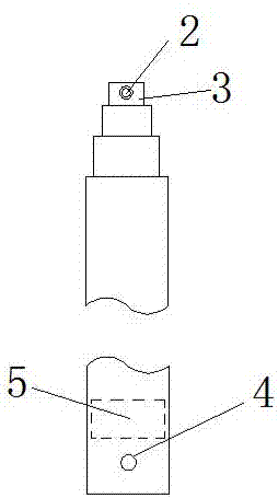 一种鱼竿式红外成像测试工具的制作方法