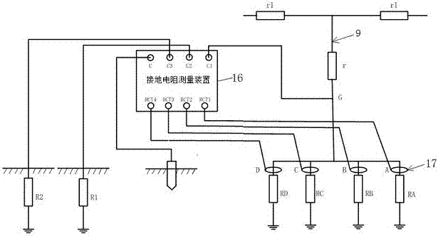 一种杆塔接地电阻测量装置的制作方法