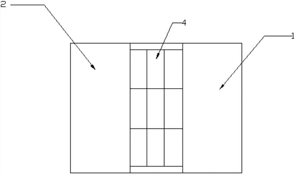 一种自带折叠椅的办公桌的制作方法