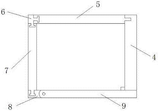一种金属薄板嵌装式组合柜的制作方法