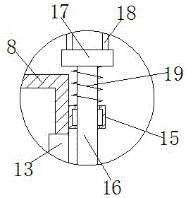 一种可调节长短的数学教学用具放置架的制作方法