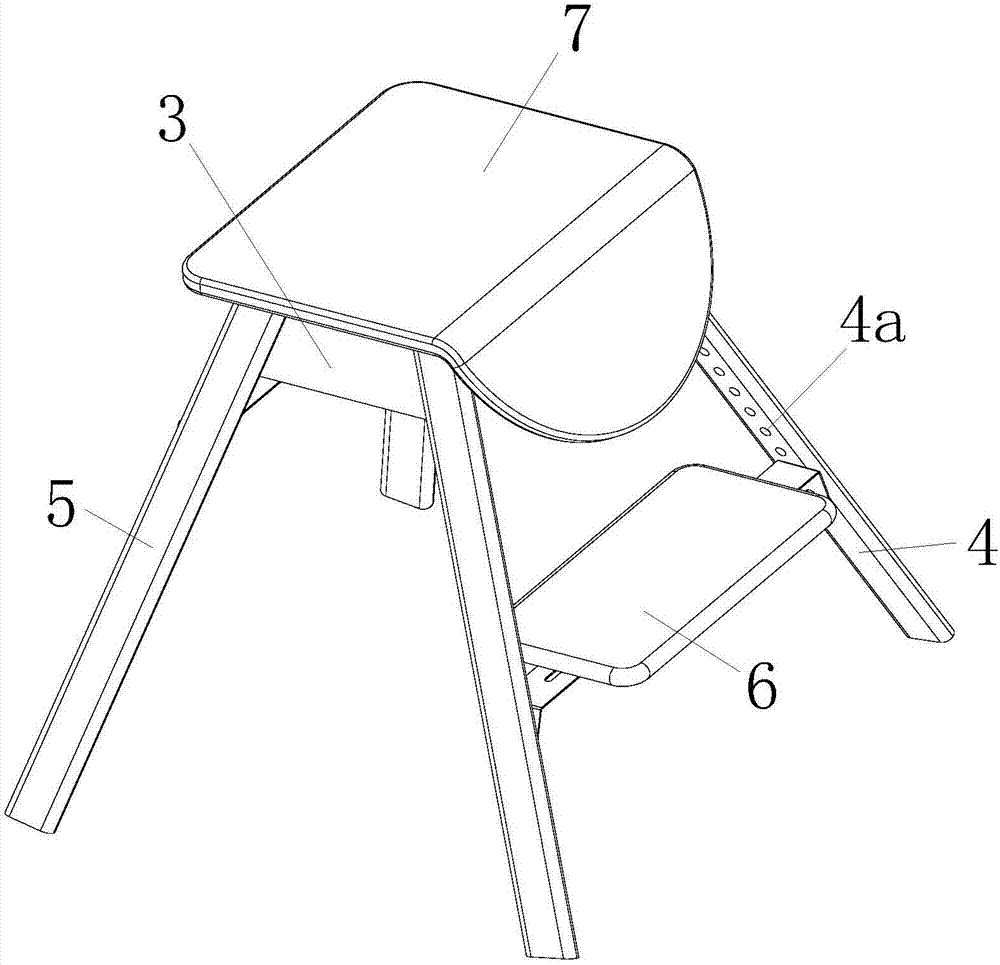 一种儿童成长椅的制作方法