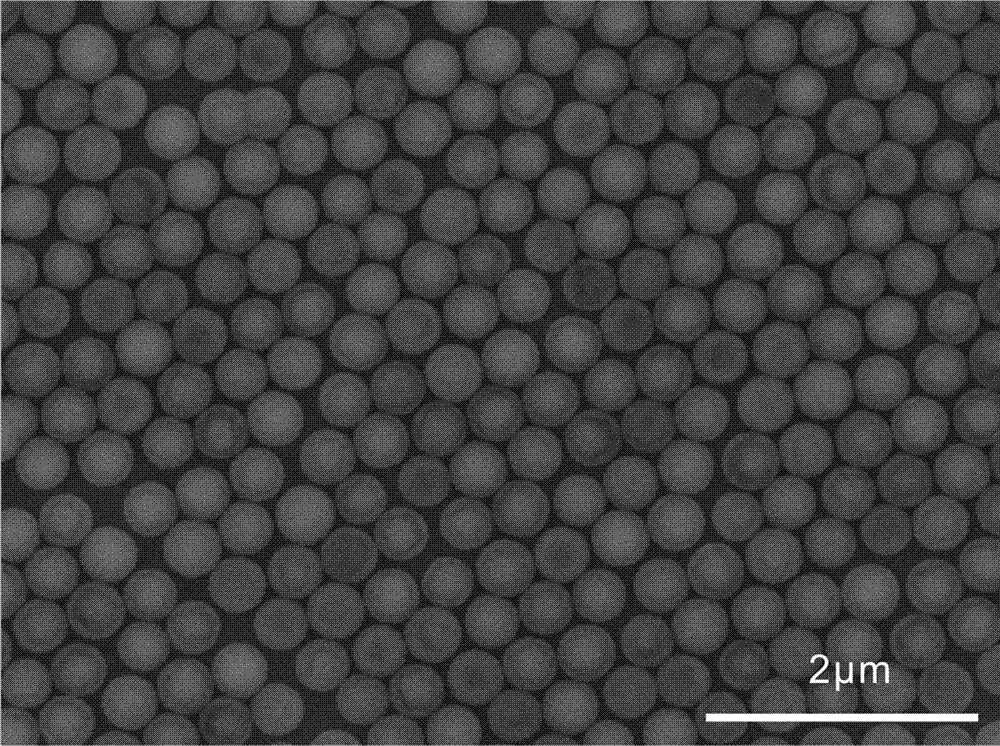 一种单分散yolk‑shell结构二氧化硅微球制备方法与流程