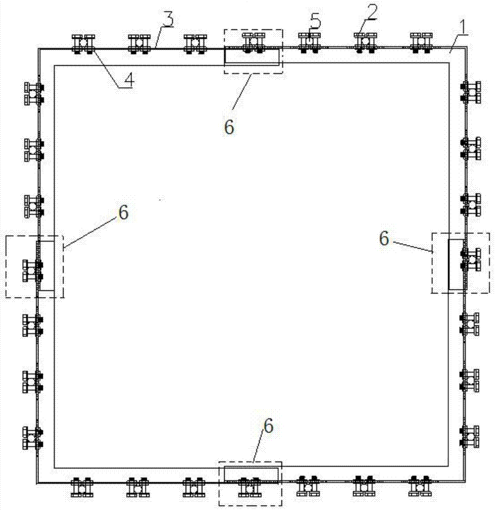 一种工具式矩形柱钢筋定位卡具的制作方法