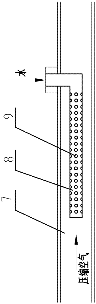 一种干螺杆空压机级后冷却结构的制作方法