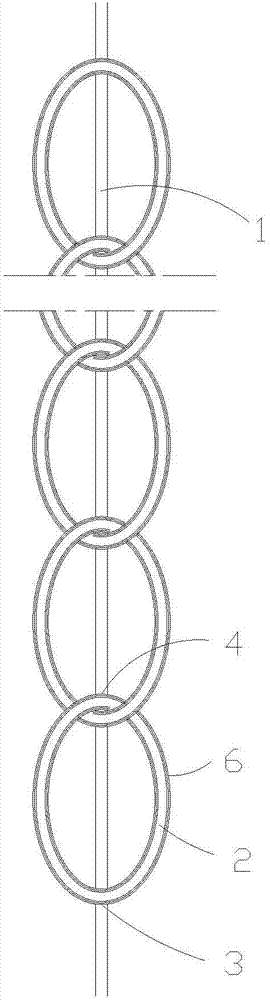 一种消音补偿链的制作方法