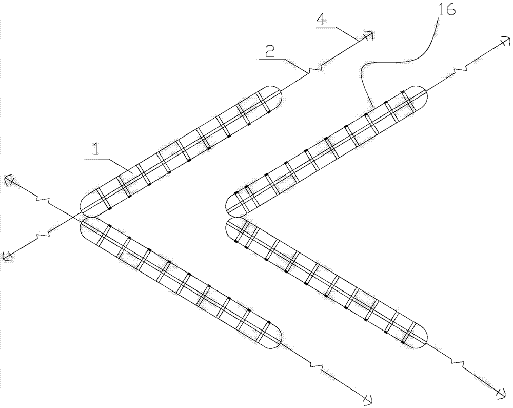 浮式格栅型减流消波结构的制作方法与工艺