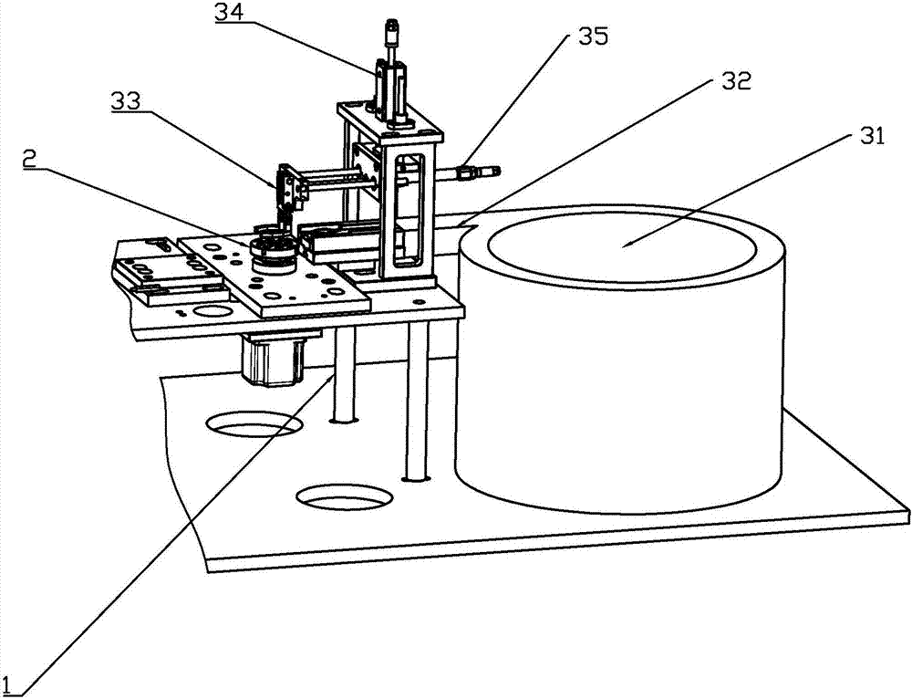 一种排水泵风扇减震片装配机的制作方法