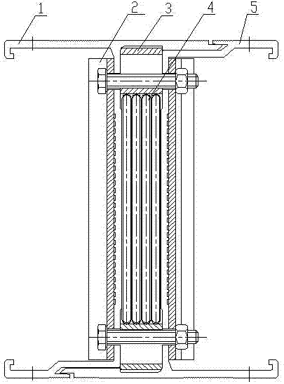 一种基于螺栓连接具有相同左右连体侧盖板的母线槽的制作方法