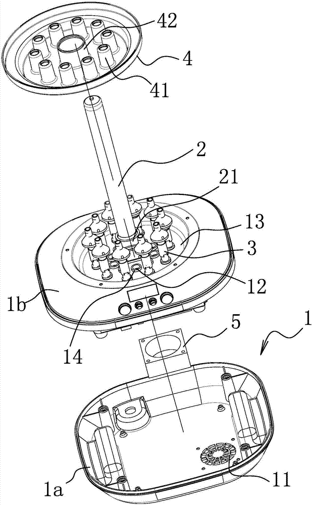 烤串炉的散热机构的制作方法与工艺