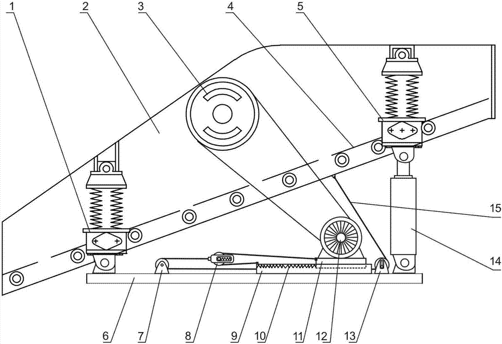 井下机械式煤矸分离系统的制作方法