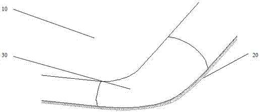 一种可取代3D热弯玻璃的盖板结构的制作方法