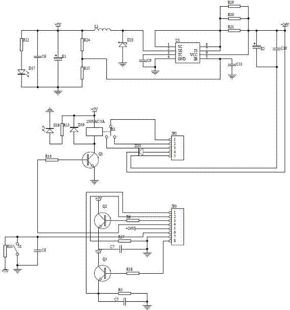 一种电子式超速开关主板的制作方法