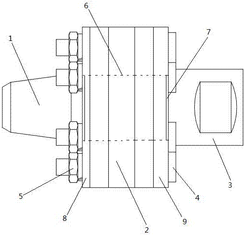 一种潜孔钻机减震接头的制作方法