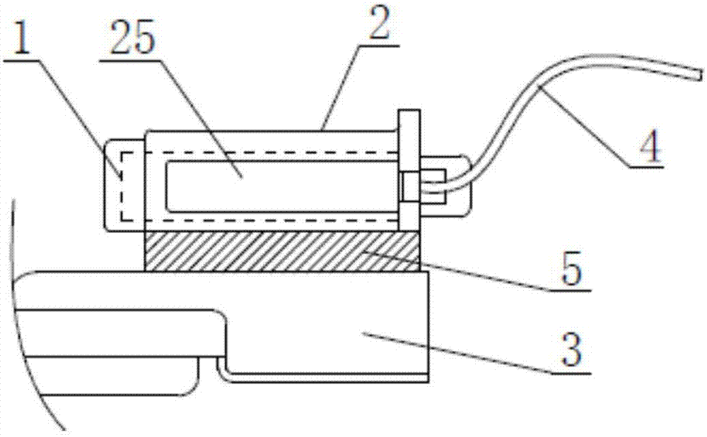 空调室外机传感器托架的制作方法