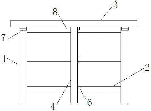 一种折叠餐桌的制作方法