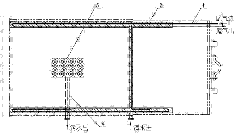 一種移動垃圾壓縮站伴熱清洗系統(tǒng)的制作方法與工藝