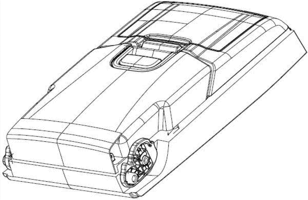 一种汽车后排扶手的阻尼转动结构的制作方法与工艺