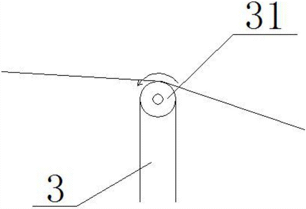 雙模頭扁絲機(jī)分絲架的制作方法與工藝