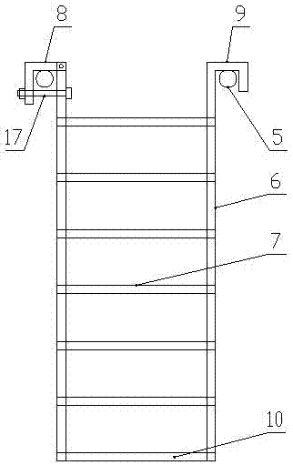 房屋建筑施工大跨双层移动操作车装置的制作方法