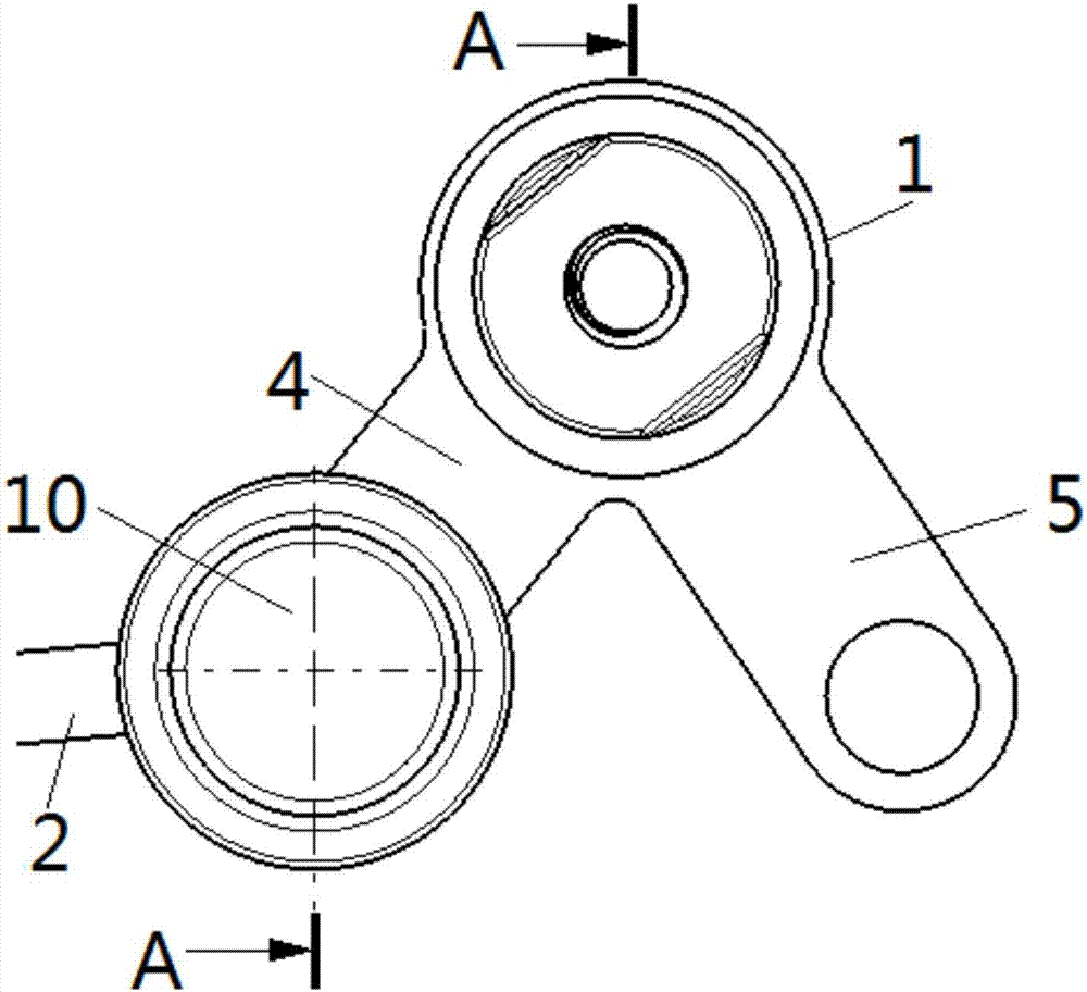 一種自動換擋拉索轉(zhuǎn)接桿結(jié)構(gòu)的制作方法與工藝