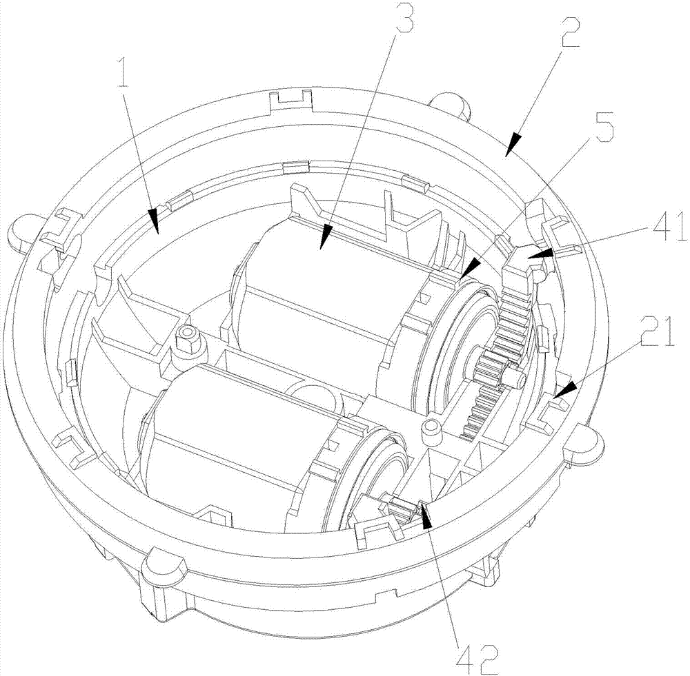 后視鏡鏡面驅(qū)動器及其少齒差行星齒輪箱傳動機(jī)構(gòu)的制作方法與工藝