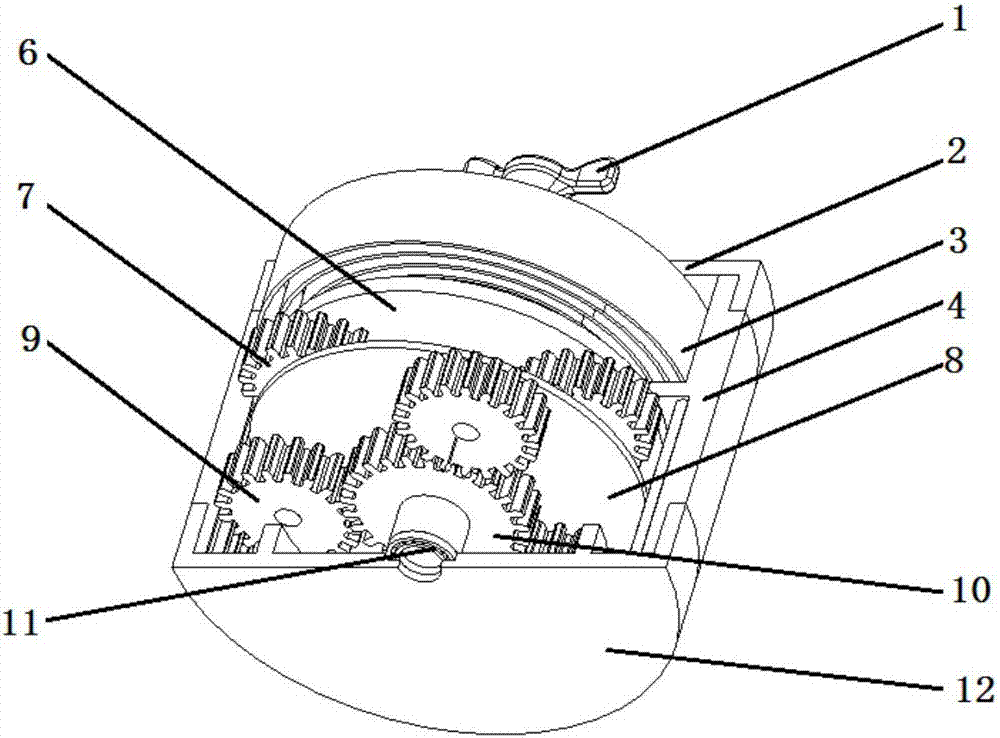 一种行星无源驱动器的制作方法与工艺