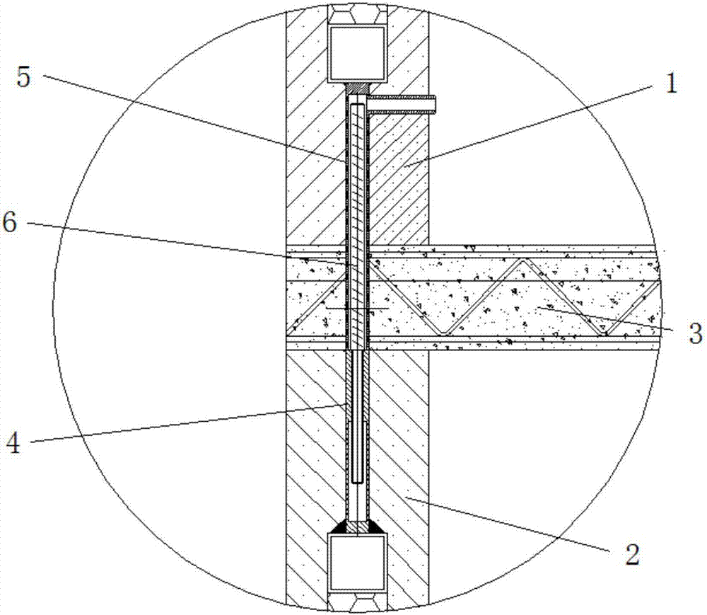 一种装配式建筑的层间连接结构的制作方法与工艺