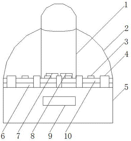 一种红外发射LED元器件的制作方法与工艺