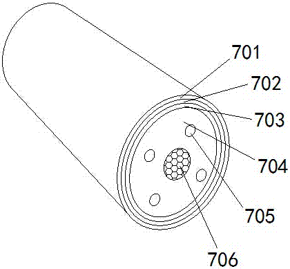 一种地质物探检波器电缆的制作方法与工艺