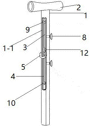 三角延伸结构式助力拐杖的制作方法与工艺