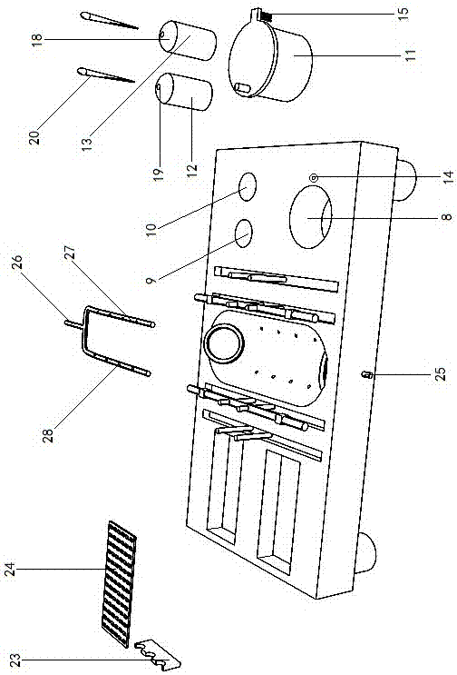 一種用于基礎(chǔ)醫(yī)學(xué)小白鼠解剖實驗教學(xué)的實驗臺的制作方法與工藝