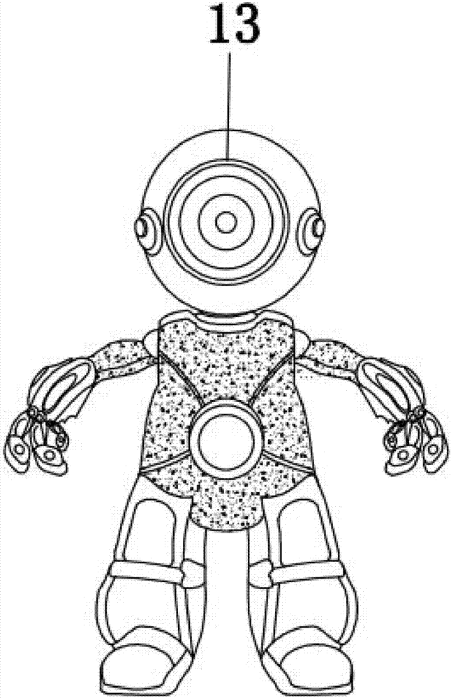儿童陪护机器人的制作方法