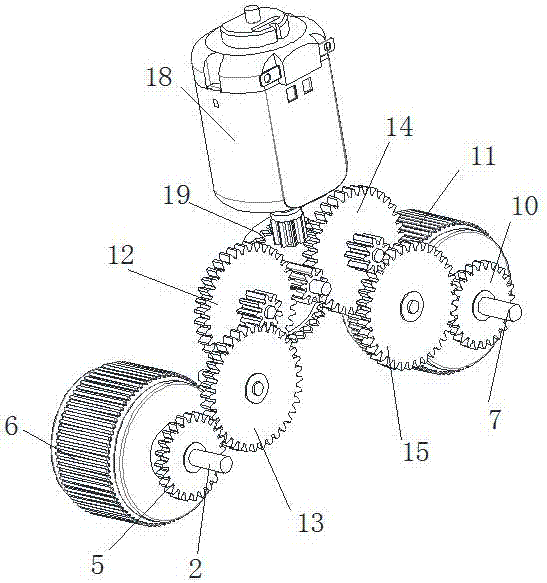 一種玩具跳舞機器人腿部驅(qū)動機構(gòu)的制作方法與工藝