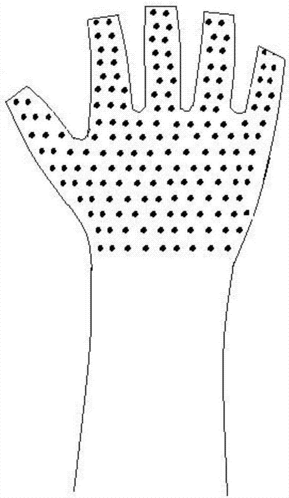 一种花椒采摘防护手套的制作方法与工艺