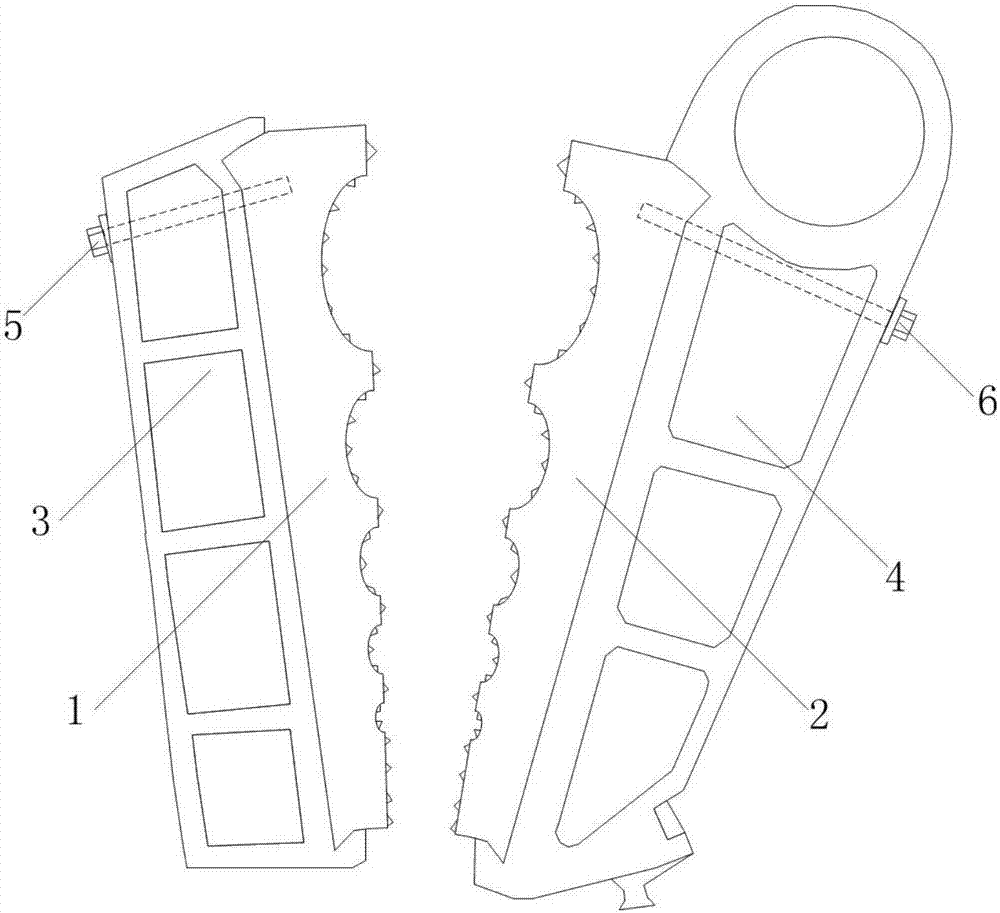 颚板的制作方法与工艺