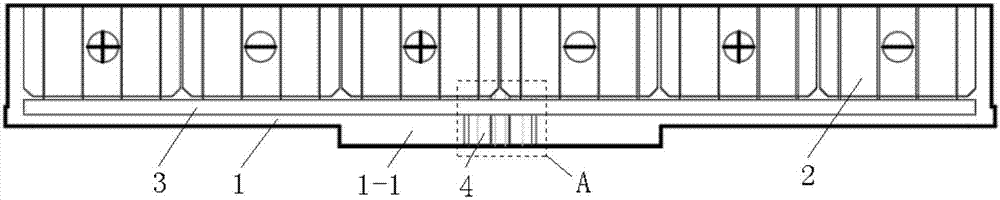 引出线间距控制叠层模板的制作方法