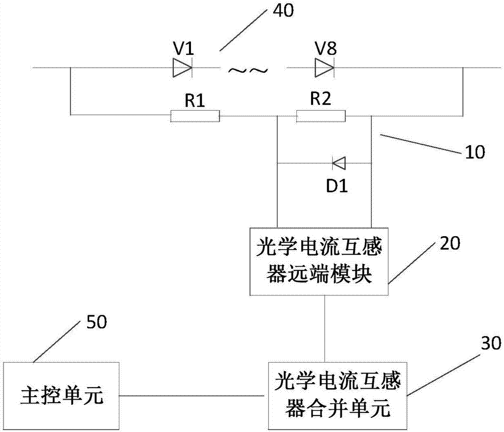 监测二极管阀的设备和采用设备的系统的制作方法