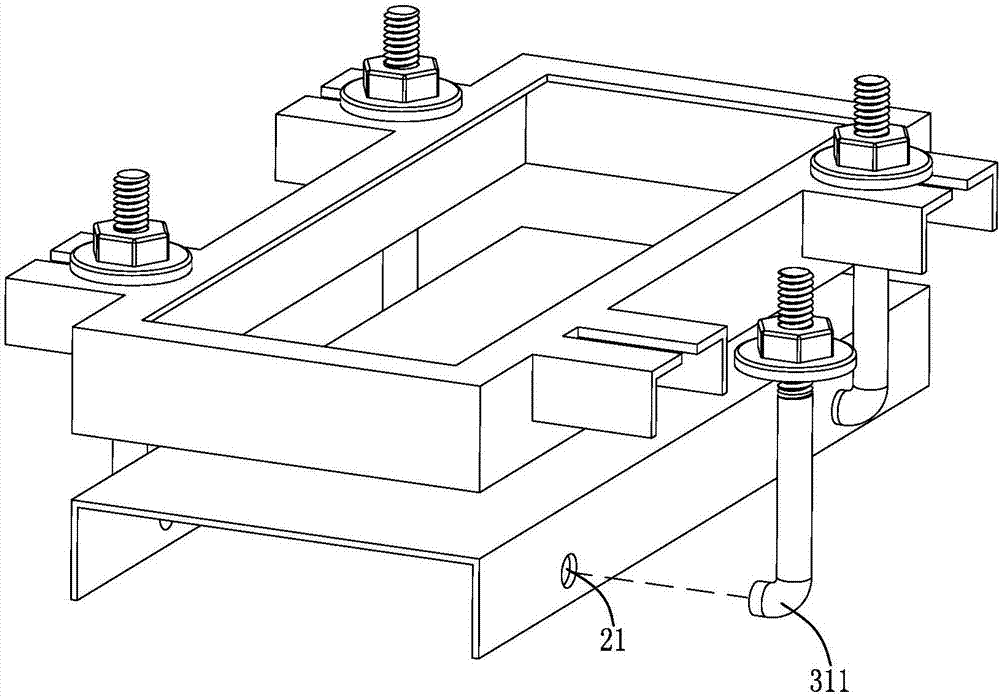 防盗水泥板制作模具的制作方法