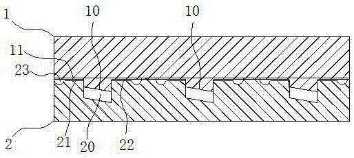 一种橡胶制品模压成型模具结构的制作方法