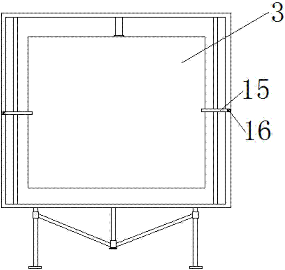 一种新型经济学展架的制作方法