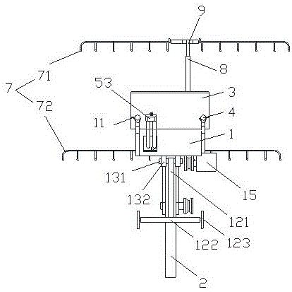 一种用于作物的推动式喷洒车的制作方法