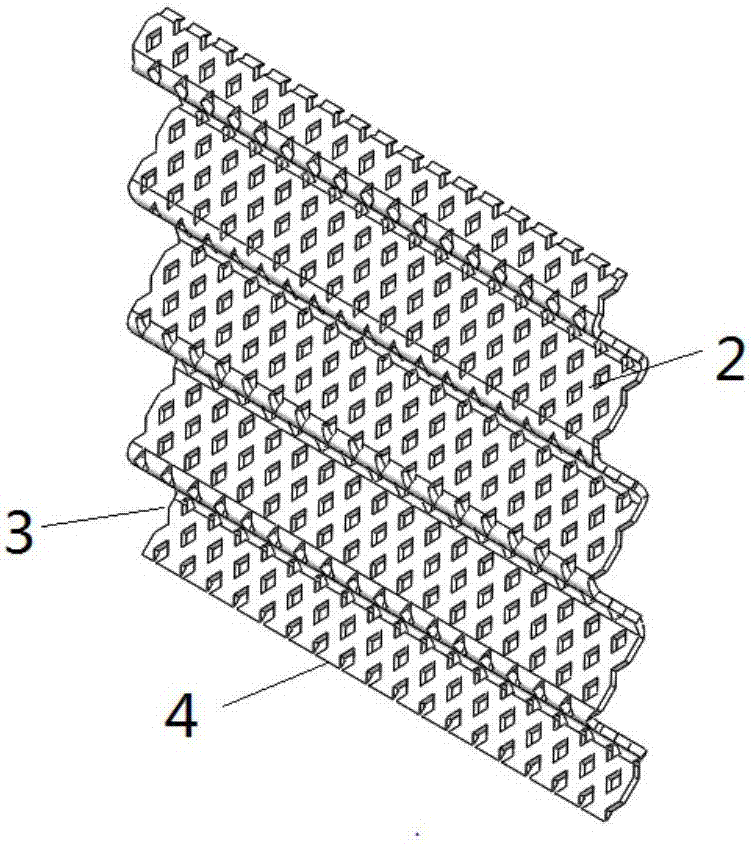 基于均勻光場(chǎng)的低流阻高傳質(zhì)光催化反應(yīng)模塊及反應(yīng)器的制作方法與工藝