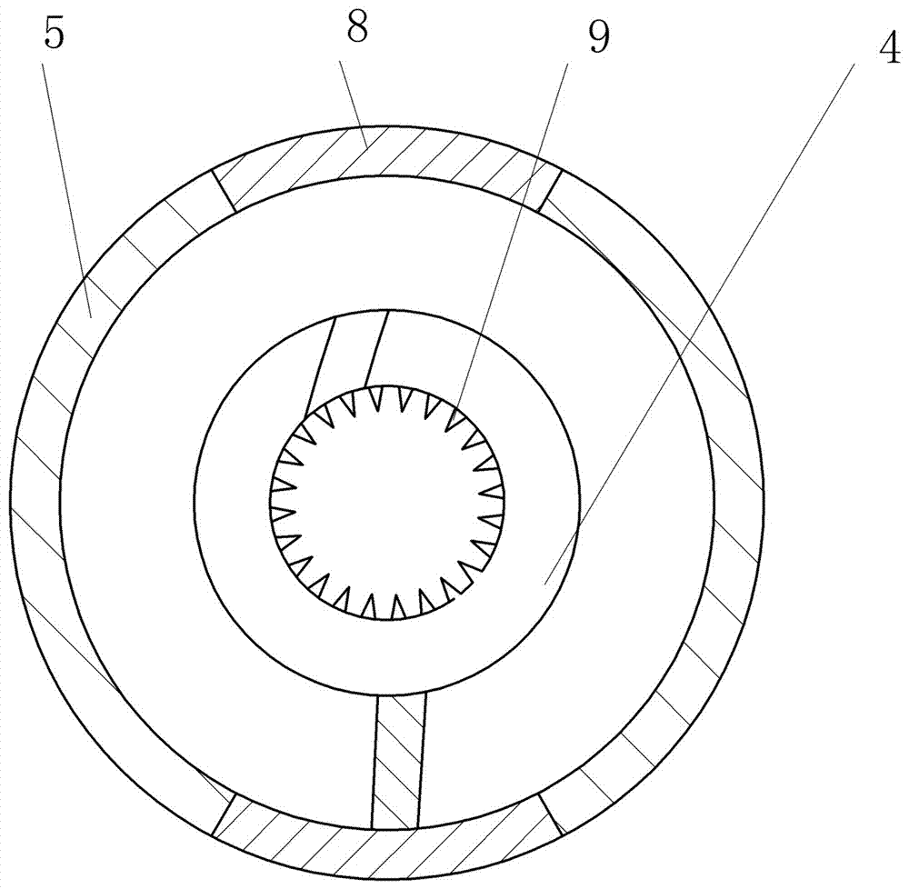 锥度轴套螺旋打磨机的制作方法与工艺