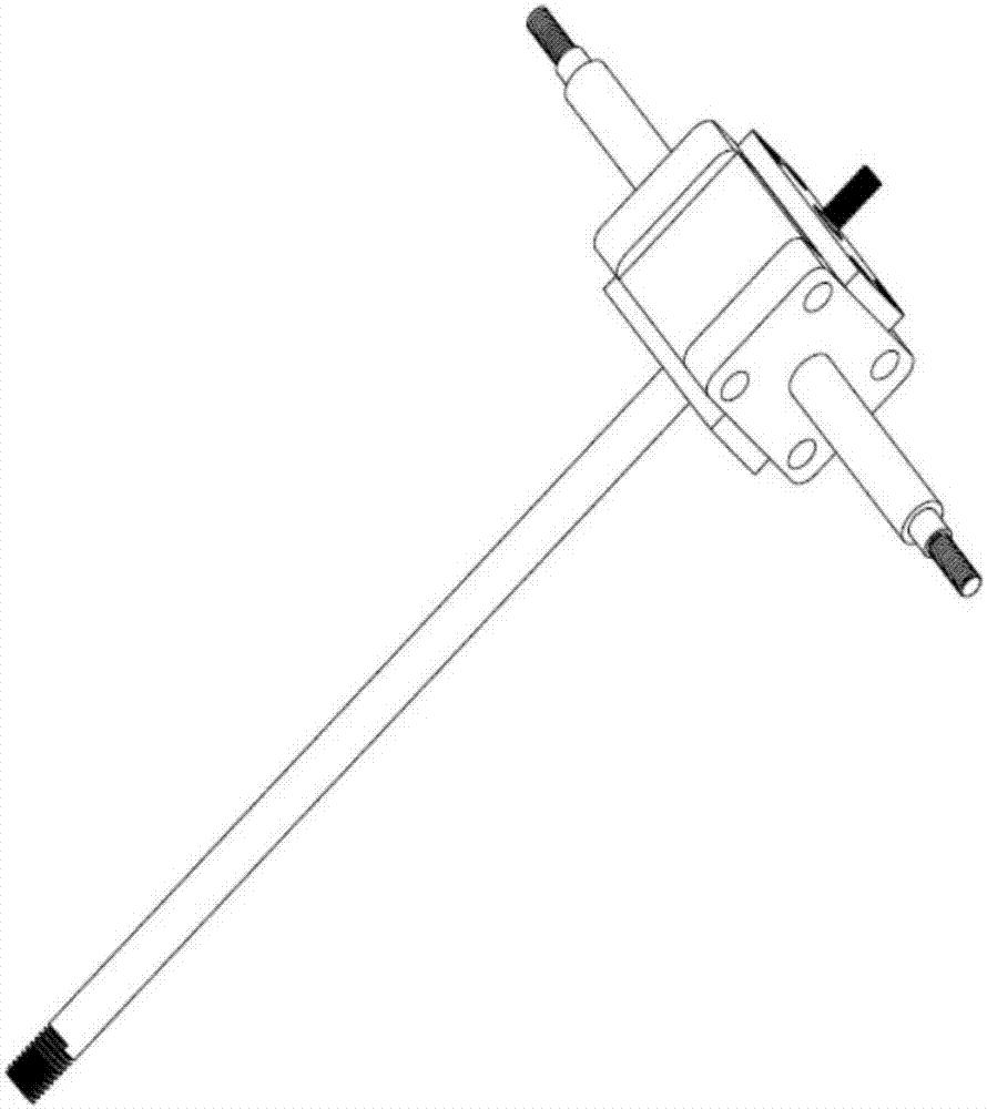 用于無人機(jī)飛行姿態(tài)角控制參數(shù)調(diào)節(jié)掛架機(jī)構(gòu)的制作方法與工藝