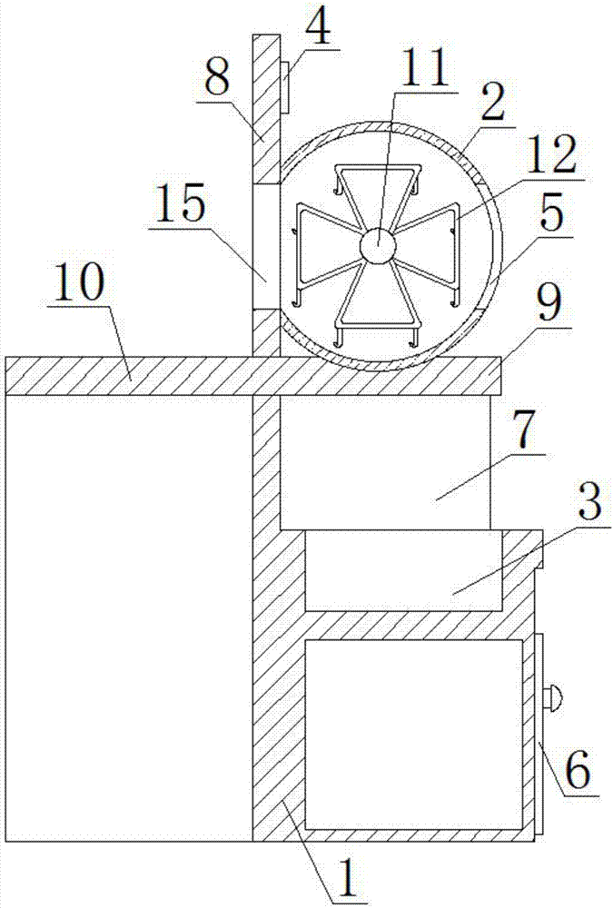 一種取食方便衛(wèi)生的自助餐廳用湯池柜的制作方法與工藝