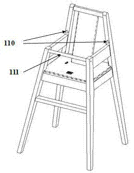 一種帶餐盤的兒童座椅的制作方法與工藝