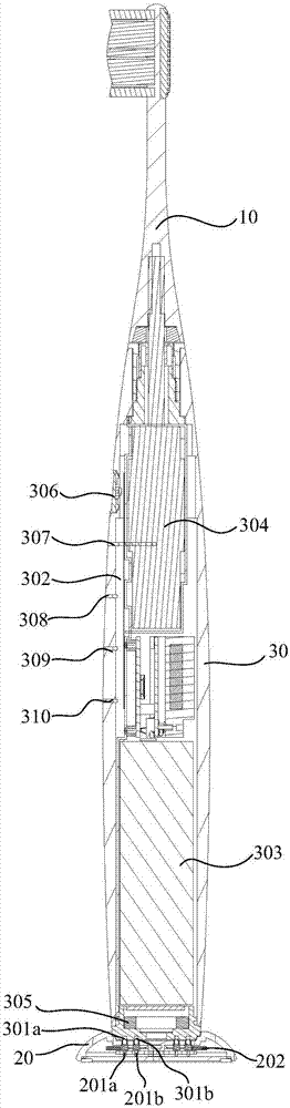 电动牙刷的充电机构的制作方法与工艺