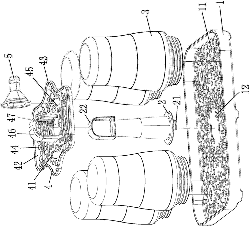 奶瓶消毒器层架、奶瓶消毒器及奶瓶消毒暖奶器的制作方法与工艺